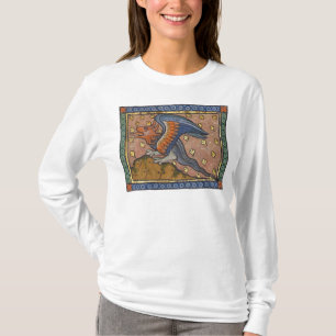 Mittelalterlicher Bestiardrache c. 1270 T-Shirt