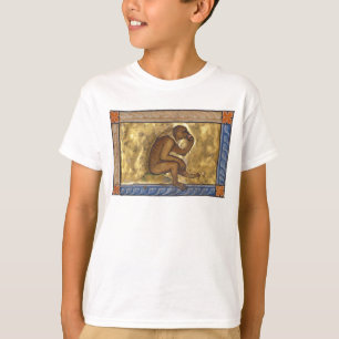 Mittelalterlicher Bestiarmonkey um 1270 T-Shirt