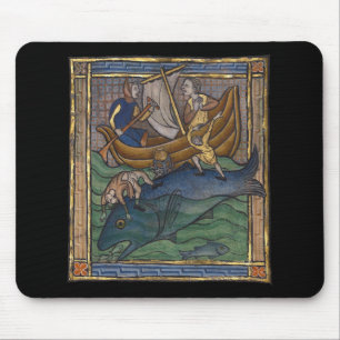 Mittelalterlicher Bestiarwal c. 1270 Mousepad