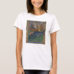 Mittelalterlicher Bestiarwal c. 1270 T-Shirt