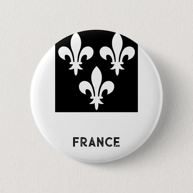 Mittelalterlicher französischer heraldischer Druck Button (Vorderseite)