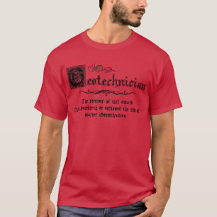 Mittelalterlicher Geotechniker T-Shirt