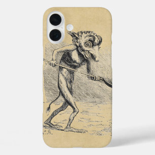 Mittelalterlicher Goblin Stirs Cauldron iPhone 16 Plus Hülle