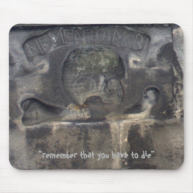 Mittelalterlicher Grabstein Mousepad (Vorne)