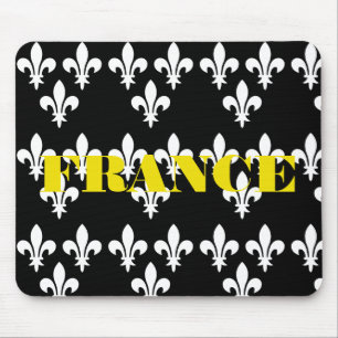 Mittelalterlicher Heraldik-Druck aus Frankreich Mo Mousepad
