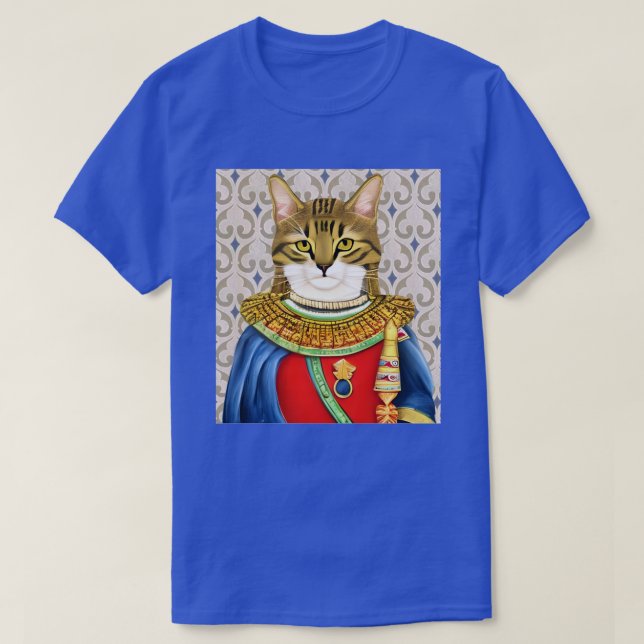 Mittelalterlicher Katzenprinz T-Shirt (Design vorne)