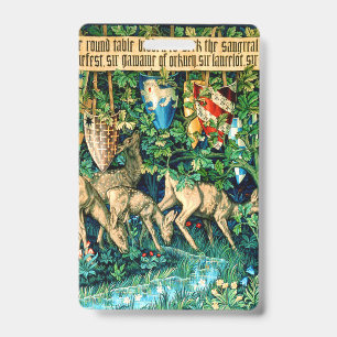 Mittelalterlicher König Arthur William Morris Ausweis