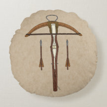 Mittelalterlicher Kreuzbogen mit Bolzen