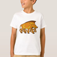 Mittelalterlicher Kunst-keltischer Knoten-wilder