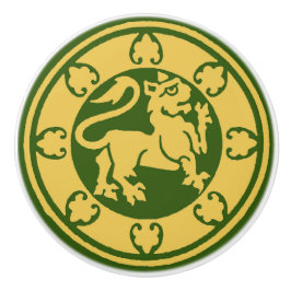 Mittelalterlicher Löwe Keramikknauf