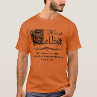 Mittelalterlicher Master Cellist T-Shirt