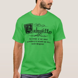 Mittelalterlicher Meister Babysitter T-Shirt