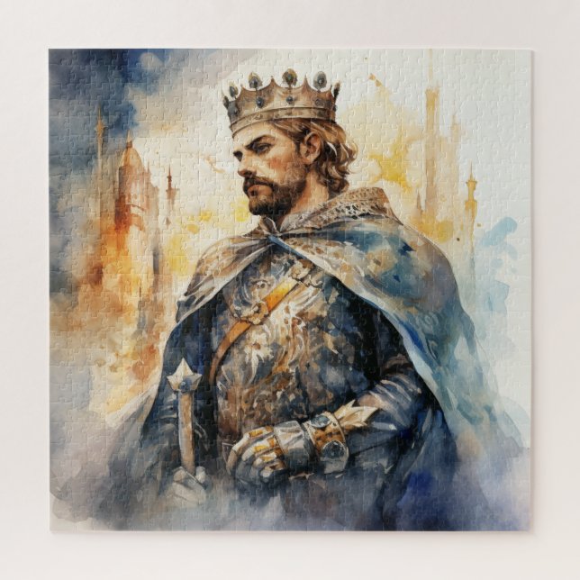 Mittelalterlicher Prinz Puzzle (Vertikal)