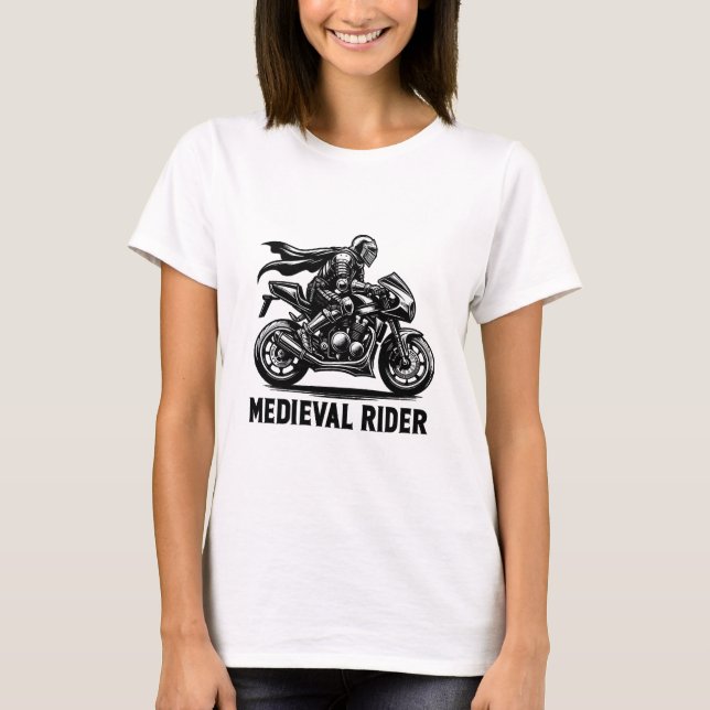 Mittelalterlicher Ritter T-Shirt (Vorderseite)