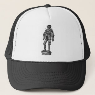 Mittelalterlicher Ritter Truckerkappe