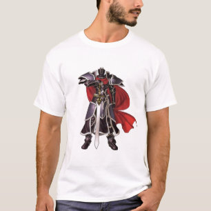 Mittelalterlicher schwarzer Ritter mit Klinge-T - T-Shirt
