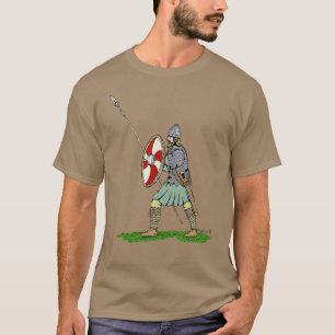 Mittelalterliches Englisch/Sachsen Krieger T-Shirt
