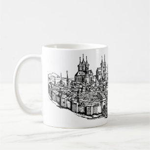 Mittelalterliches Erfurt Premium-Chronik Thüringer Kaffeetasse