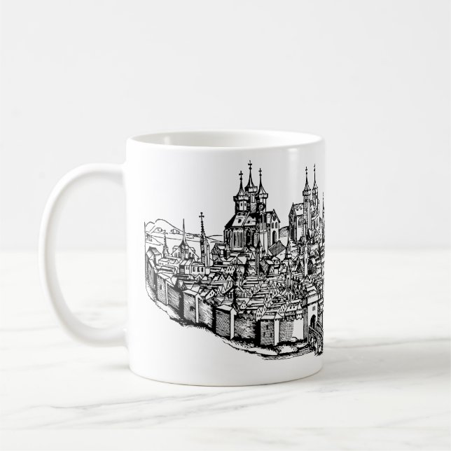 Mittelalterliches Erfurt Premium-Chronik Thüringer Kaffeetasse (Links)