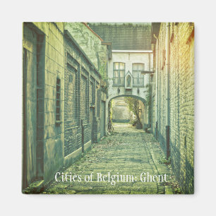 Mittelalterliches Gent, Belgien Magnet