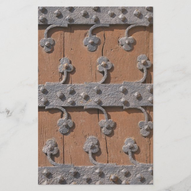 Mittelalterliches gotisches Tor Briefpapier (Vorderseite)