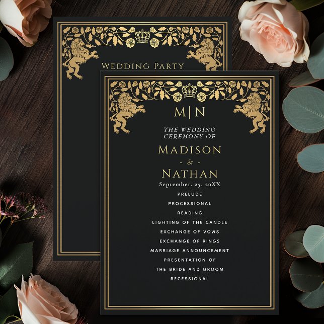 Mittelalterliches Hochzeitsprogramm für Black Roya Programm (Von Creator hochgeladen)