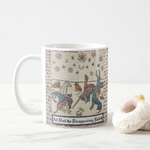 Mittelalterliches Kaninchen Kunst Einhorn Camel Do Kaffeetasse