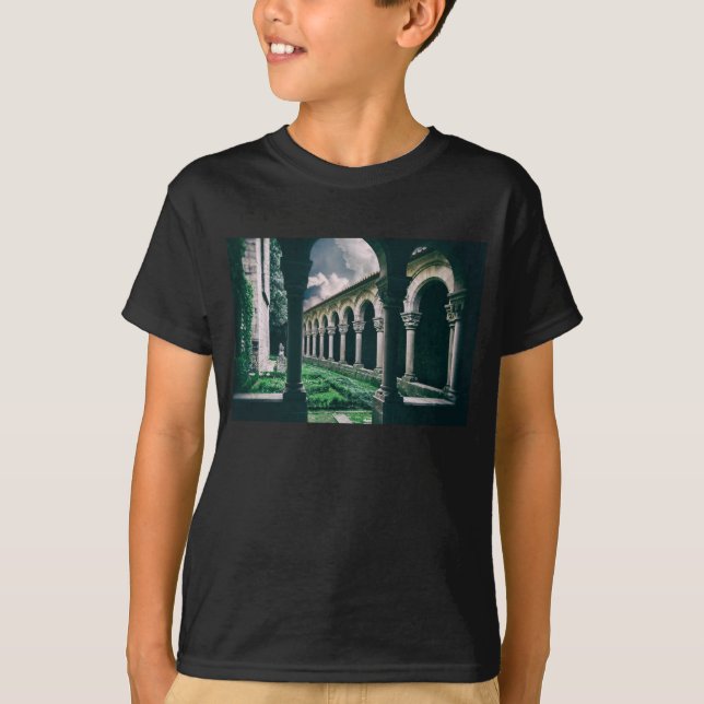 mittelalterliches Kloster T-Shirt (Vorderseite)