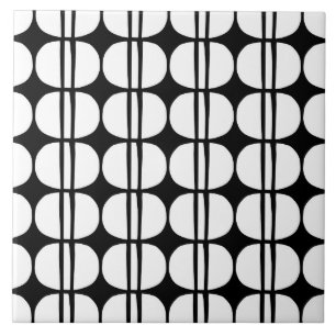 Mittelalterliches modernes geometrisches Muster Fliese
