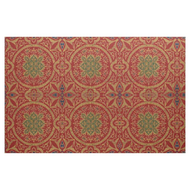 Mittelalterliches Muster aus Spanien Stoff (Fat Quarter (45,7 x 55,9 cm))