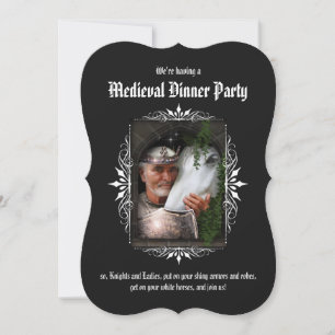 Mittelalterliches Party Einladung