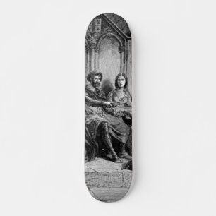 Mittelalterliches Ritterskateboard Skateboard