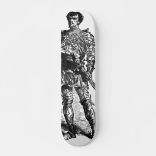 Mittelalterliches Ritterskateboard Skateboard