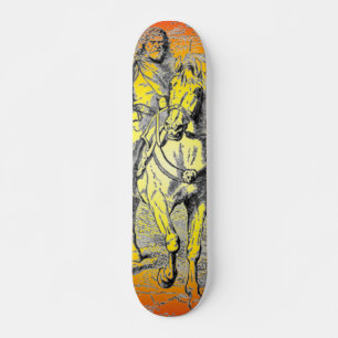 Mittelalterliches Ritterskateboard Skateboard