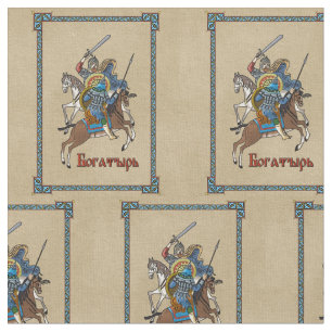 Mittelalterliches Russisches Bogatyr Stoff