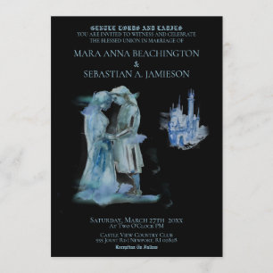 *~* Mittelalterliches Schloss Paar Schloss der Lie Einladung