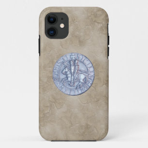 Mittelalterliches Siegel der Tempelritter Case-Mate iPhone Hülle