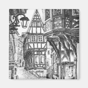 Mittelalterliches Townscape Magnet