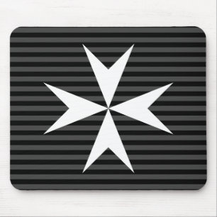 Mittelalterliches Weißkreuz   Order of St John (UK Mousepad