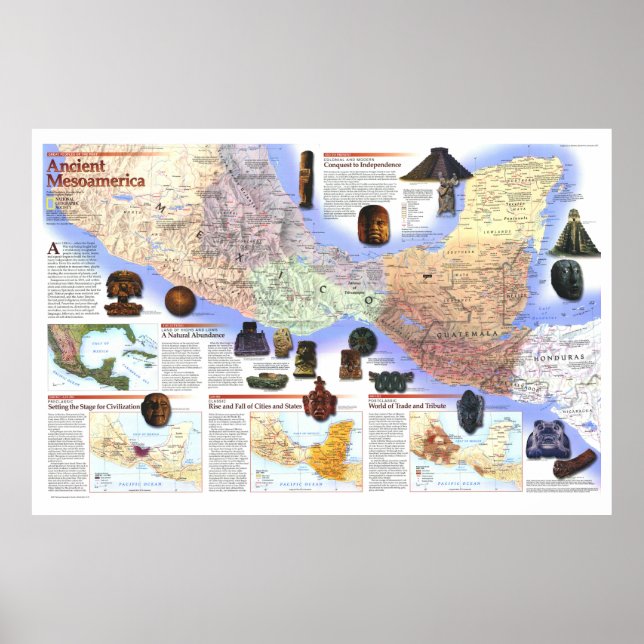 " Mittelamerika: 1997 Ancient Mesoamerica 2/2... Poster (Vorne)