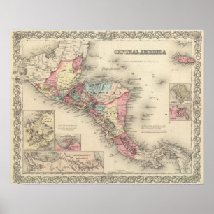 Mittelamerika 8 poster