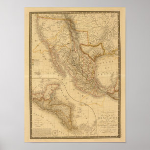 Mittelamerika Poster