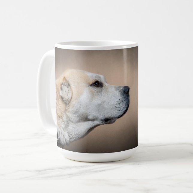 Mittelasiatischer Hirte Alabai Kaffeetasse (Vorderseite Links)