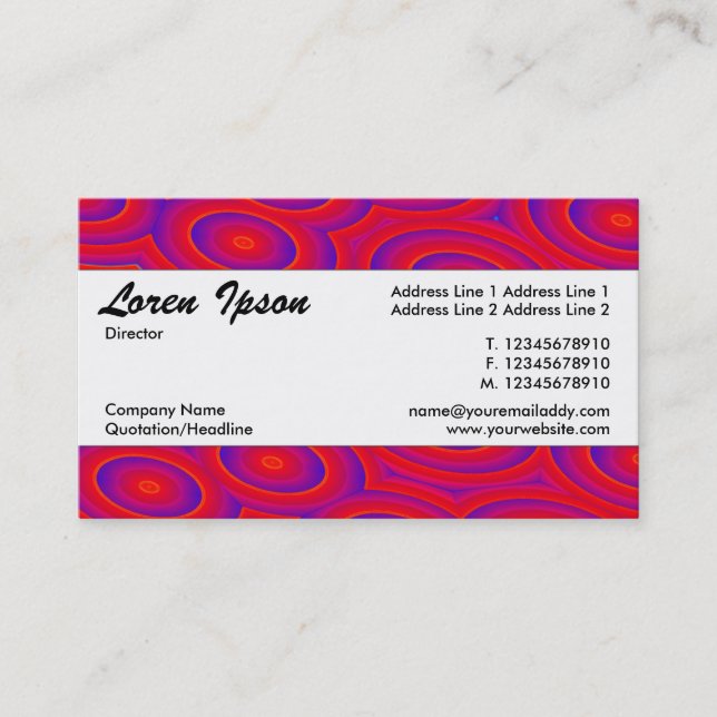 Mittelband 05 - Resonat II Visitenkarte (Vorderseite)