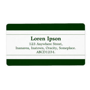 Mittelband II - Dunkelgrün