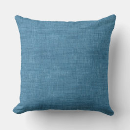 Mittelblaue Zierkissen