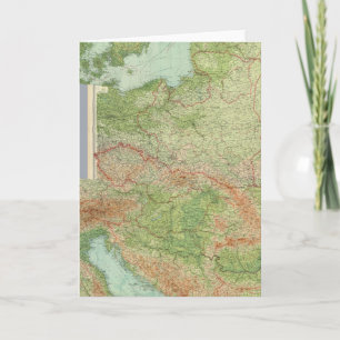 Mitteleuropa Feiertagskarte