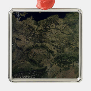 Mitteleuropa Silbernes Ornament