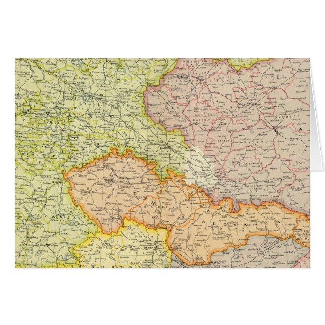 Mitteleuropäische Staaten (Vorderseite (Horizontal))