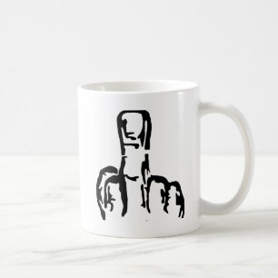Mittelfinger Kaffeetasse